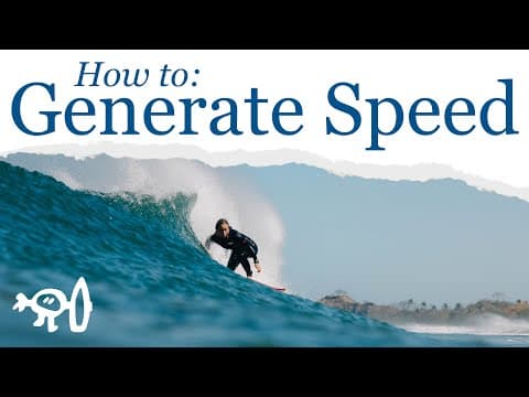How to Surf: The Triangle of Speed
