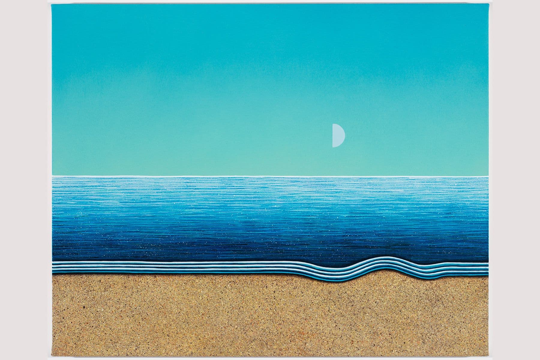 Spanish Door, 2019 Acrylic on canvas, 21 x 26 inches