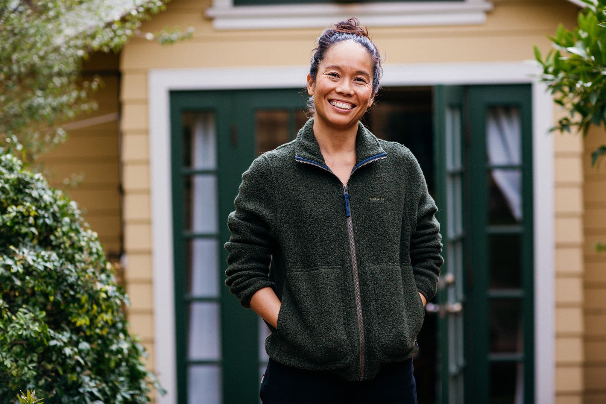 Bonnie Tsui at home in Berkeley, California, for Finisterre