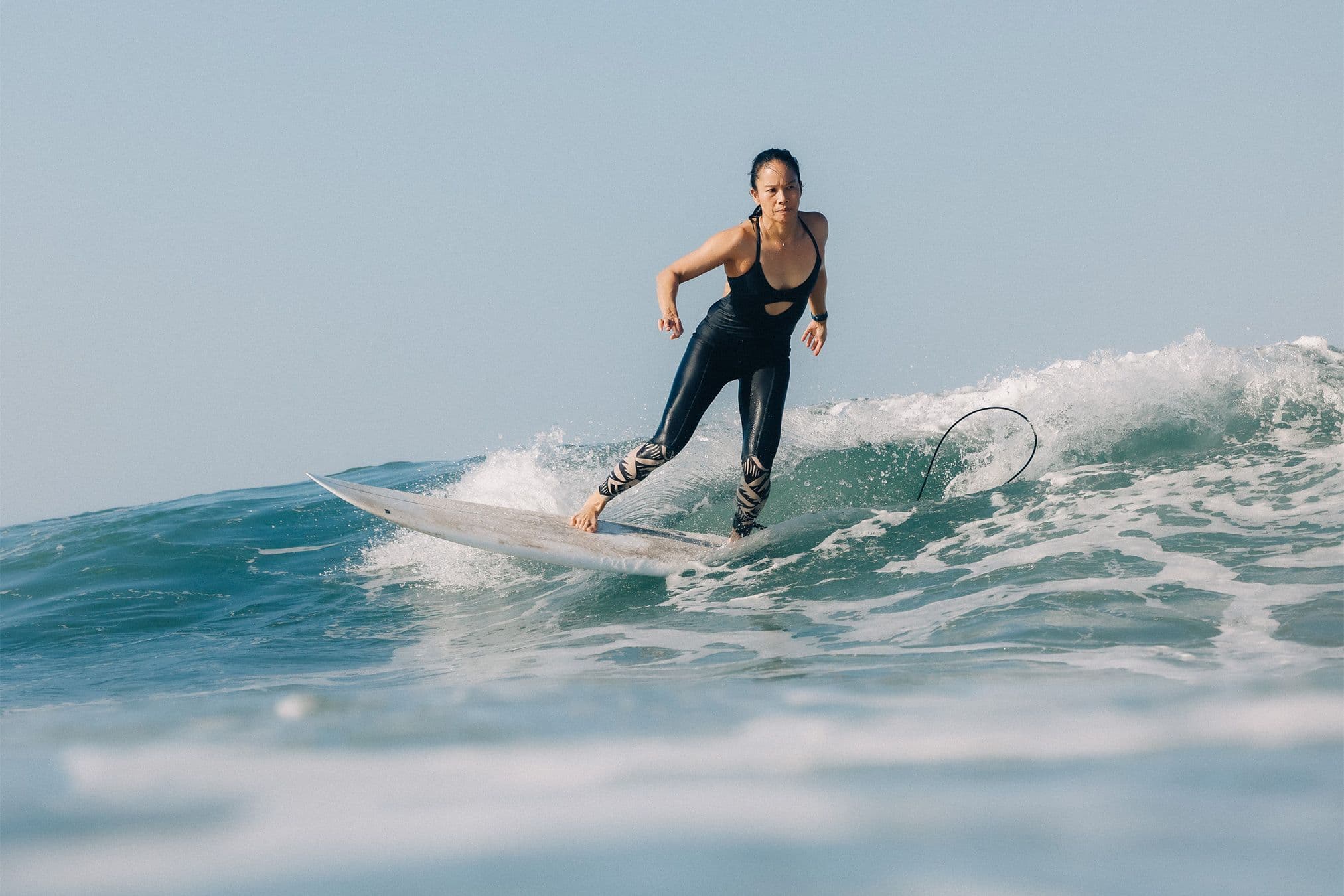 bonnie tsui surfing in costa rica